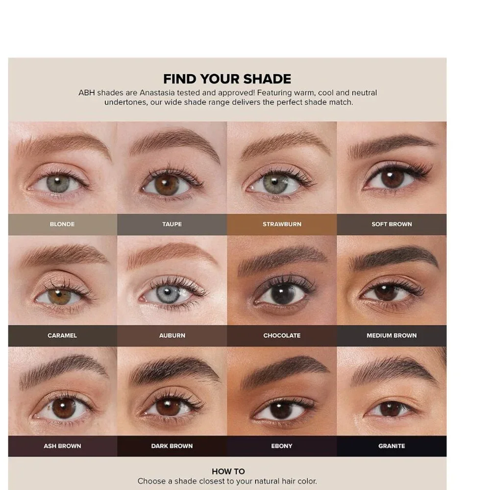 ✨ Anastasia Brows 2-Piece Bundle — Tote +‎ Brow Definer - Dark Brown✨